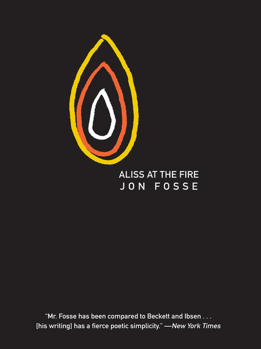 Title details for Aliss at the Fire by Jon Fosse - Wait list
